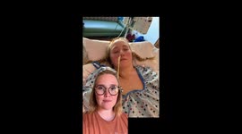 Woman's brain ‘explodes’ with change to EYELASHES warning sign of stroke – leaving her unable to walk or talk PART 1/3