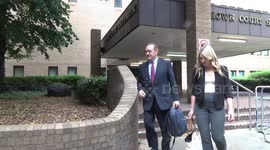 Actor Kevin Spacey leaves London court after the trial over sexual offence allegations