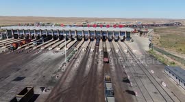 China-Mongolia border port handles record high goods volume in H1