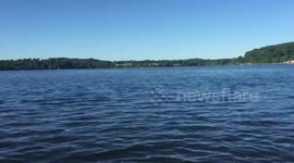 Beautiful views of a lake in Pennsylvania on a beautiful summer day!