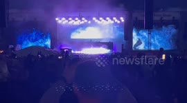 Calvin Harris at at Silverstone
