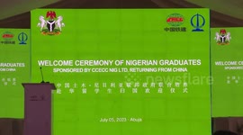 65 Nigerian students receive welcome after completing scholarship program in China