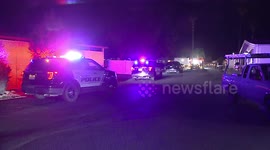 Woman in Critical Condition After Being Stabbed in the Neck by Boyfriend who Also Stabbed her 15 Year Old Son, suspect still at larg