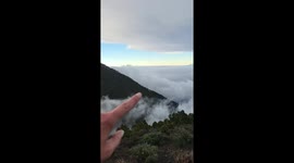 Fuego Volcano Shows Off For Hikers