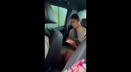 Car wash prank on my teen daughter, Her reaction is priceless!!