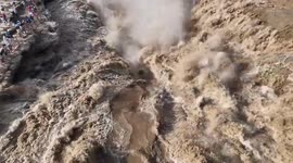 Hukou Waterfall enters summer flood season in north China