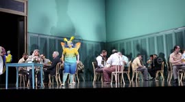 Final dress rehearsal of The Tales of Hoffmann, Sydney, Australia