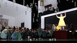 Final dress rehearsal of The Tales of Hoffmann, Sydney, Australia