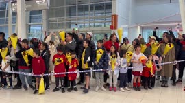 China's football team arrives in Australia for FIFA Women's World Cup
