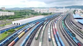 NE China ports handle over 2,700 China-Europe freight train trips in H1