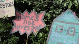 southwark tenants  protest the ongoing shambles of europes largest estate . lonon uk