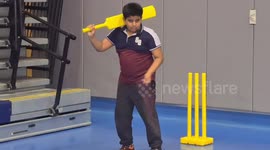 Special Children get training to improve motor skills via cricket
