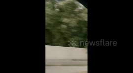 US: ‘District Fire’ Closes Parts Of Interstate 5 Near Grapevine, California 3