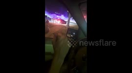US: Illegal Street Takeover Erupts In Fort Worth, TX