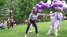 Alexandria Ocasio-Cortez Attends Eid Adha Festival in Astoria Park in New York, NY, USA