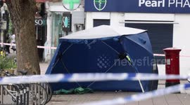 Police presence in Clapham after reported fatal collision