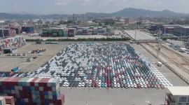 China's Xiamen Port sees export of over 1,800 NEVs to Europe