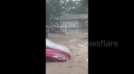 Torrential downpour floods through Pennsylvania and New York