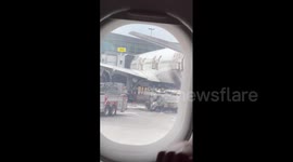 Canada: Truck Catches Fire At Montreal Airport Tarmac 2