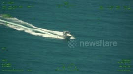 Coast Guard rescues four people on distressed vessel taking on water off Baffin Bay, Texas