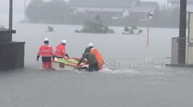 Japan: Heavy Rainfall Batters Northern Kyushu, Triggering Flash Flooding, Landslides 4