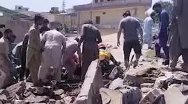 Pakistan's hotel collapses in gas cylinder blast, killing 5