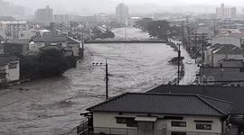 Japan: Heavy Rainfall Batters Northern Kyushu, Triggering Flash Flooding, Landslides 11