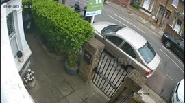 Cctv of a hit n run involving a Lamborghini Urus