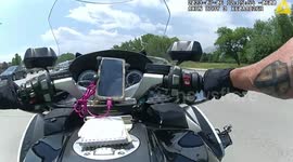 US Cop Saves Turtle Stuck Mid-Road In Boulder, CO, USA