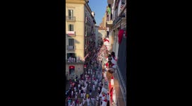 Just some folks from Louisiana running with the bulls