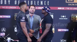 Heavyweight deja vu: Joshua and Whyte ready for a rerun at the 02