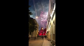 Scarlet sails 2023: a majestic graduation celebration in St. Petersburg captured in stunning video
