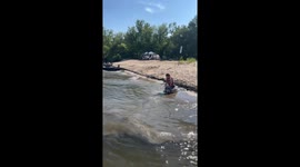 First Time Kneeboarding Fail