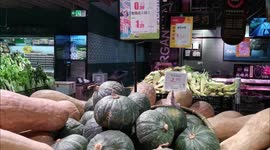 Supermarket Shots As China June CPI Released In Yichang, China