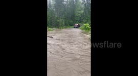 US: Heavy Rainfall, Dangerous Flooding Continue For 2nd Day In Northeast