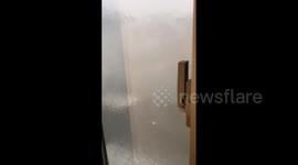 Japan: Torrential Rains, Hail, And Gusty Winds Blast Northern Kanto Region 2