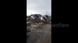 Heavy rain batters northern Kyushu triggering deadly landslides and flash floods