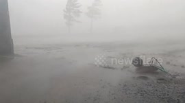 Japan: Heavy Rain, Gusty Winds Hit Hokkaido, Flooding Reported In Several Areas 2
