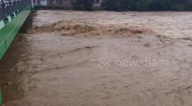 Devastating floods and torrential rain ravage Oita Prefecture, Japan