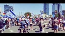Israel: Anti-Judicial Overhaul Protesters Block Highways Nationwide 5