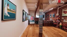 A flythrough of Alan Claude Gallery in Maine *Amazing Indoor Drone Tour*
