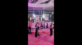 Amazing scenes at the Mexican premier of the Barbie movie