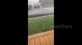 Japan: Severe Thunderstorms Batter Parts Of Kanto Region