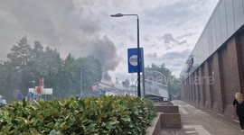 UK: Residents Told To Stay Indoors And Shut Windows Following Fire At Baldock Industrial Estate