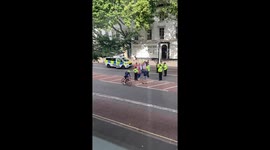 Protest by Drs v Fossil fuels, doing it for Patients video in Newington Causeway
