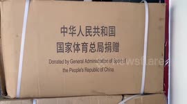 China donates sports equipment to Tanzania to motivate young talents