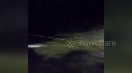 State rescue team officials safely rescues man stuck in river in northern India