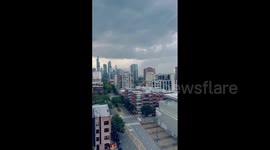 US: Sirens Blare In Downtown Chicago Amid Tornado-Warned Storms