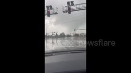 Almost 10 tornadoes touch down in Chicago, halting local air traffic