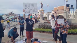 Protesters slam disqualification case against Thai PM frontrunner Pita Limjaroenrat